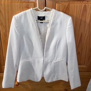 H&M off-white/cream blazer
